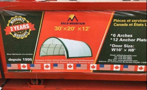 Fabric Building 20 x 30 x 12 by Gold Mountain