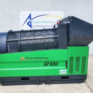 Rotary Vibrating Trommel Dirt Screener by Erie
