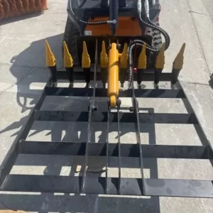 Leveler Bar with Ripper Teeth by CMA for Mini Skid Steer