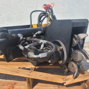 Stump Grinder by Coastal for Mini Skid Steer - MT Plate