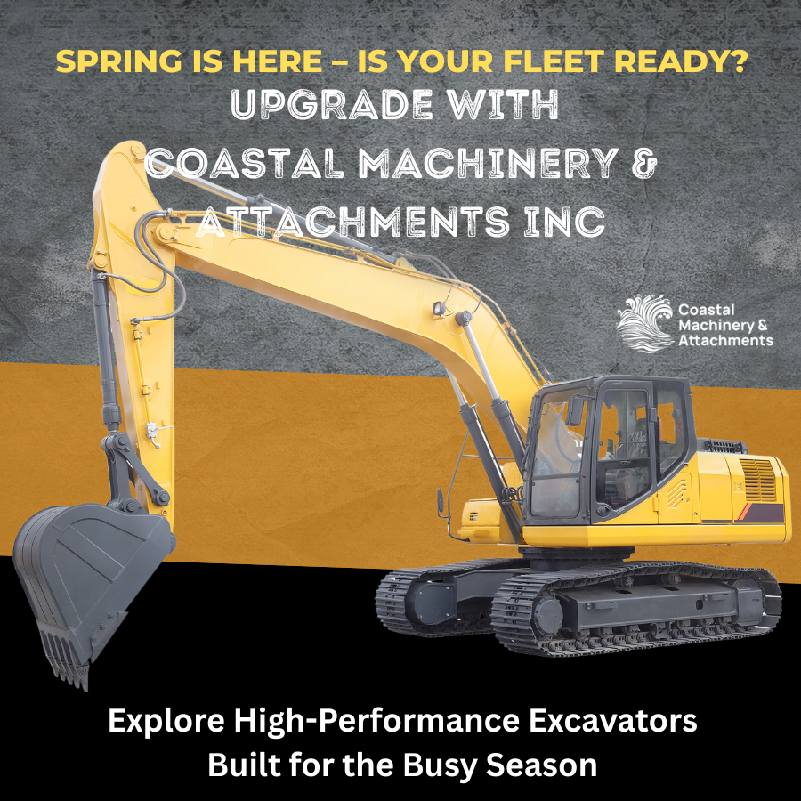 excavators for spring